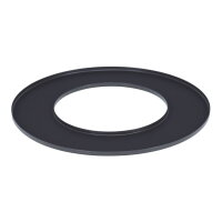 Ø 100 mm Rosette für Therm-Flex isoliert, grau