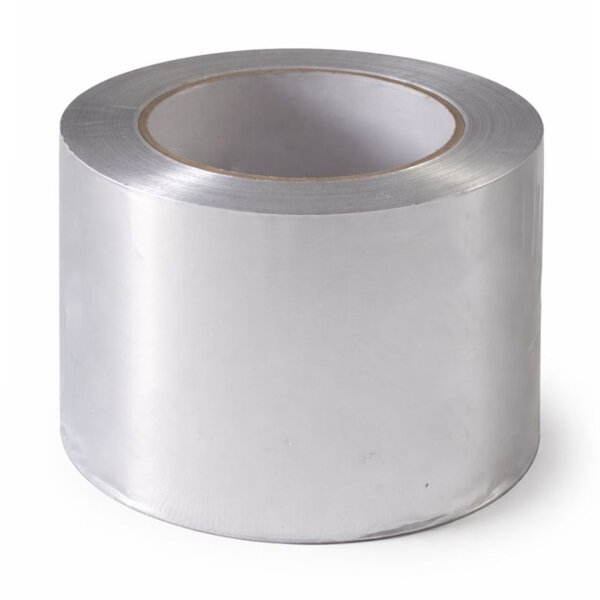 Alu-Klebeband hitzebeständig bis 120°C, 50-m-Rolle, Breite 100 mm