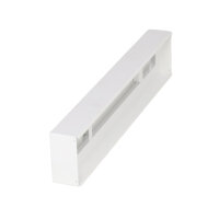 Open Air 8 Ventilationsleiste mit Putztr&auml;gerplatte, 400 x 80 mm, wei&szlig;