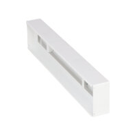 Open Air 8 Ventilationsleiste mit Putztr&auml;gerplatte, 400 x 80 mm, wei&szlig;