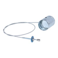 Absperrklappe mit Bowdenzug Silikon-Dichtlippe,...