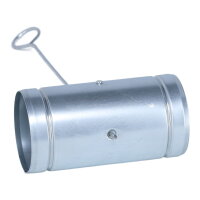 Absperrklappe mit langem Bedienteil Silikon-Dichtlippe,...