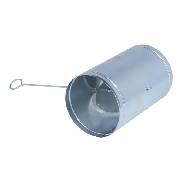 Absperrklappe mit langem Bedienteil Silikon-Dichtlippe, Ø 150 mm