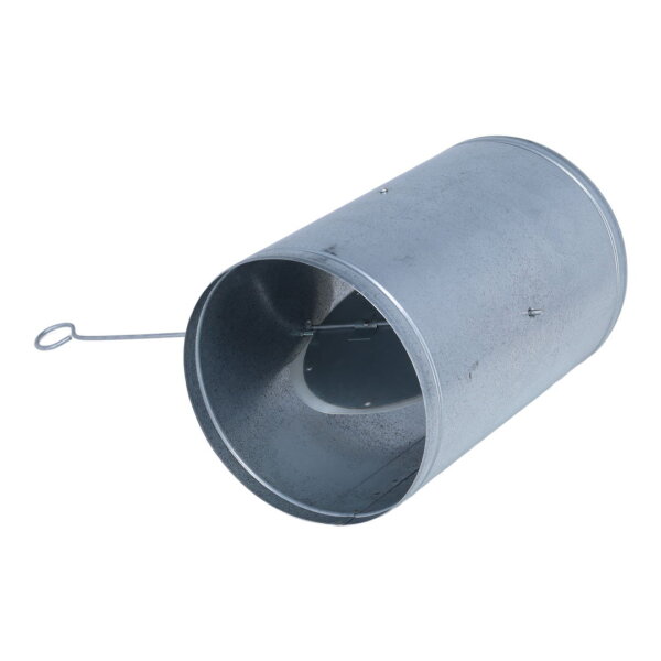 Absperrklappe mit langem Bedienteil Silikon-Dichtlippe, Ø 180 mm