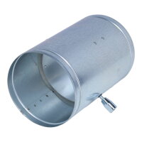 Absperrklappe mit Innenvierkantanschluss 8 x 8 mm,...