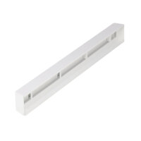 Open Air 8 Ventilationsleiste mit Putztr&auml;gerplatte, 800 x 80 mm, wei&szlig;