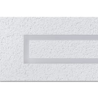 Open Air 8 Ventilationsleiste mit Putztr&auml;gerplatte, 800 x 80 mm, wei&szlig;