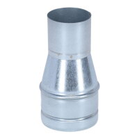 Alu-Flex Reduzier-/Erweiterungsstück Ø 80 /...