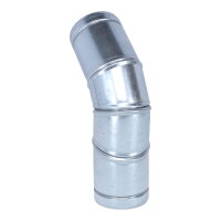 Alu-Flex Vario Rohrbogen verstellbar von 0 - 90&deg;, &Oslash; 80 mm
