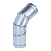 Alu-Flex Vario Rohrbogen verstellbar von 0 - 90&deg;, &Oslash; 80 mm