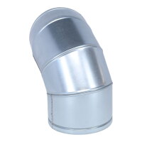 Alu-Flex Vario Rohrbogen verstellbar von 0 - 90&deg;, &Oslash; 180 mm