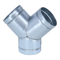 Luftverteiler Y-Form 90° Ø 80 mm