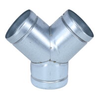 Luftverteiler Y-Form 90&deg; &Oslash; 100 mm