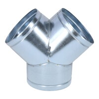 Luftverteiler Y-Form 90&deg; &Oslash; 125 mm