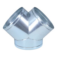 Luftverteiler Y-Form 90&deg; &Oslash; 180 mm