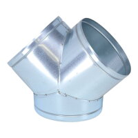 Luftverteiler Y-Form 90° Ø 200 mm
