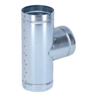 Luftverteiler T-Form 90&deg; &Oslash; 80 mm