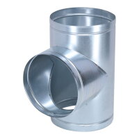 Luftverteiler T-Form 90° Ø 125 mm