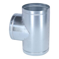 Luftverteiler T-Form 90° Ø 125 mm
