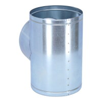 Luftverteiler T-Form 90&deg; &Oslash; 200 mm