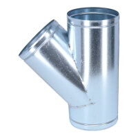 Luftverteiler T-Form 45° Ø 125 mm