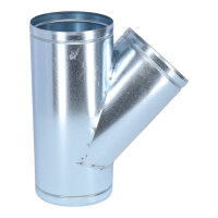 Luftverteiler T-Form 45&deg; &Oslash; 125 mm