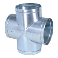 Ø 150 mm Luftverteiler Doppel-T-Form 90°