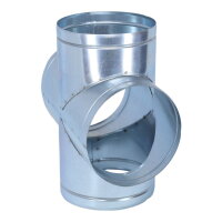 &Oslash; 150 mm Luftverteiler Doppel-T-Form 90&deg;