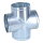 Ø 150 mm Luftverteiler Doppel-T-Form 90°