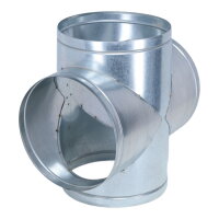Luftverteiler Doppel-T-Form 90° Ø 180 mm