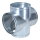 Luftverteiler Doppel-T-Form 90° Ø 180 mm