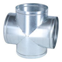 Luftverteiler Doppel-T-Form 90° Ø 200 mm