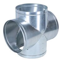 Luftverteiler Doppel-T-Form 90&deg; &Oslash; 200 mm