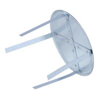 Abdeckstopfen f&uuml;r stillgelegte Stutzen &Oslash; 125 mm