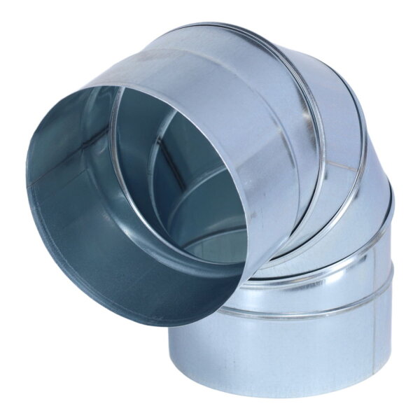 verstellbarer Bogen 0-90° kompatibel mit Rohr Ø 150 mm