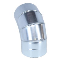 verstellbarer Bogen 0-90&deg; kompatibel mit Rohr &Oslash; 180 mm