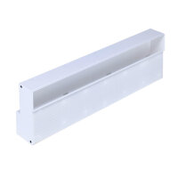 Open Air Curved 500 x 143 mm, weiß