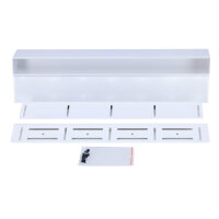 Open Air Curved 500 x 143 mm, wei&szlig;