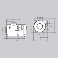 Warmluft-Ventilator OPEN AIR POWER max 1.000 m³/h