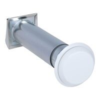 Frischluftanschluss unbeheizt, mit integriertem Insektenschutzgitter, &Oslash; 110 mm