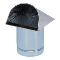 Außenluft-Anschlussstutzen mit integriertem...