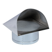 Außenluft-Anschlussstutzen mit integriertem...