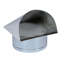 Außenluft-Anschlussstutzen mit integriertem...