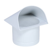 Außenluft-Anschlussstutzen mit integriertem...