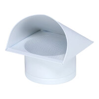 Außenluft-Anschlussstutzen mit integriertem...