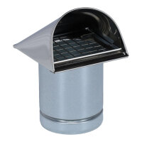 Außenluft-Anschlussstutzen mit herausnehmbarem...