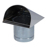 Außenluft-Anschlussstutzen mit herausnehmbarem...