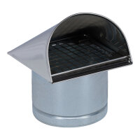 Außenluft-Anschlussstutzen mit herausnehmbarem...