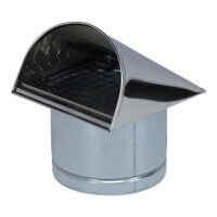 Außenluft-Anschlussstutzen mit herausnehmbarem...