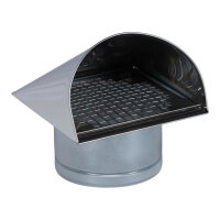 Außenluft-Anschlussstutzen mit herausnehmbarem...